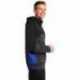 Sport-Tek ST245 Tech Fleece Colorblock Full-Zip Hooded Jacket