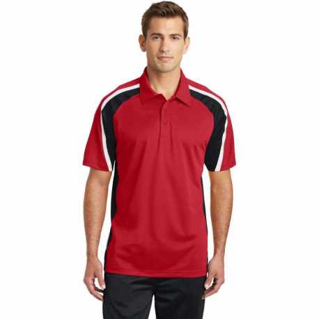 Sport-Tek ST654 Tricolor Micropique Sport-Wick Polo