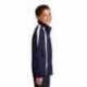 Sport-Tek YST60 Youth Colorblock Raglan Jacket