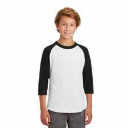 Sport-Tek YT200 Youth Colorblock Raglan Jersey