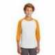 Sport-Tek YT200 Youth Colorblock Raglan Jersey