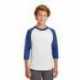 Sport-Tek YT200 Youth Colorblock Raglan Jersey