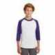 Sport-Tek YT200 Youth Colorblock Raglan Jersey