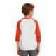 Sport-Tek YT200 Youth Colorblock Raglan Jersey