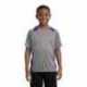 Sport-Tek YST361 Youth Heather Colorblock Contender Tee