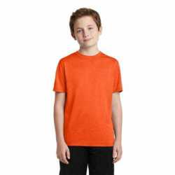 Sport-Tek YST360 Youth Heather Contender Tee