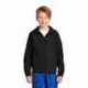 Sport-Tek YST73 Youth Hooded Raglan Jacket