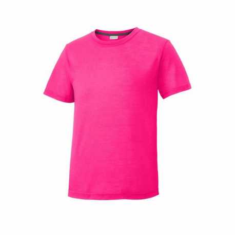 Sport-Tek YST450 Youth PosiCharge Competitor Cotton Touch Tee