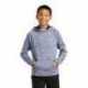 Sport-Tek YST225 Youth PosiCharge Electric Heather Fleece Hooded Pullover