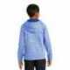 Sport-Tek YST225 Youth PosiCharge Electric Heather Fleece Hooded Pullover