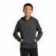 Sport-Tek YST225 Youth PosiCharge Electric Heather Fleece Hooded Pullover