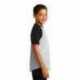 Sport-Tek YT201 Youth Short Sleeve Colorblock Raglan Jersey