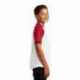 Sport-Tek YT201 Youth Short Sleeve Colorblock Raglan Jersey