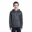 Sport-Tek YST240 Youth Sport-Wick CamoHex Fleece Hooded Pullover