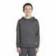 Sport-Tek YST235 Youth Sport-Wick Fleece Colorblock Hooded Pullover