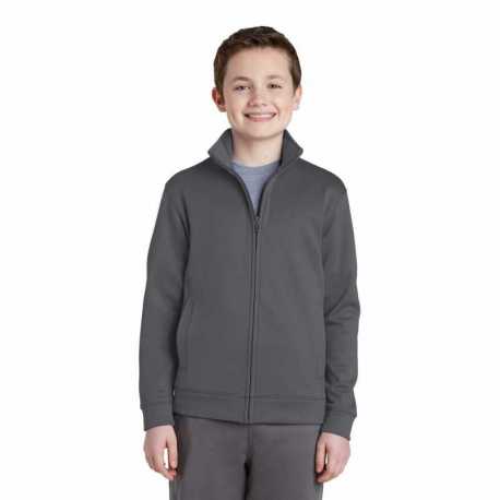 Sport-Tek YST241 Youth Sport-Wick Fleece Full-Zip Jacket