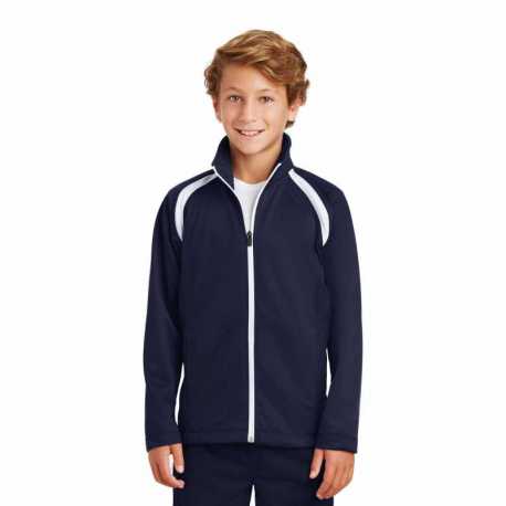 Sport-Tek YST90 Youth Tricot Track Jacket