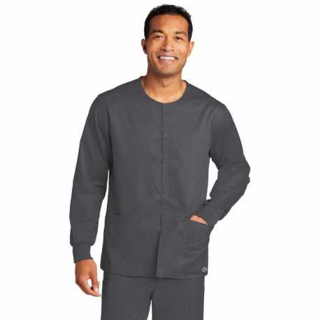 Wink WW3080 Unisex WorkFlex Snap-Front Scrub Jacket