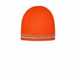 CornerStone CS804 Lined Enhanced Visibility with Reflective Stripes Beanie