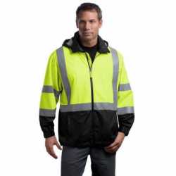 CornerStone CSJ25 ANSI 107 Class 3 Safety Windbreaker