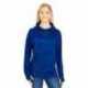 J America JA8662 Ladies Odyssey Striped Poly Fleece Lapover Hood