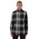 Shaka Wear SHHFS Men's Plaid Flannel Overshirt