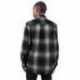 Shaka Wear SHHFS Men's Plaid Flannel Overshirt