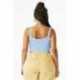 Bella + Canvas 1012BE Ladies Micro Ribbed Scoop Tank