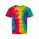 Dyenomite 640VR Slushie Crinkle Tie-Dyed T-Shirt