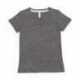 LAT 3591 Ladies V-Neck Harborside Melange Jersey T-Shirt