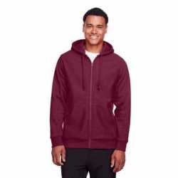 Team 365 TT95 Men's Zone HydroSport Heavyweight Full-Zip Hooded Sweatshirt