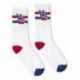 SOCCO SC100 USA-Made Striped Crew Socks