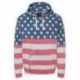 J America JA8815 Adult Tailgate Fleece Pullover Hooded Sweatshirt