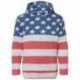 J America 8880JA Youth Triblend Pullover Hooded Sweatshirt