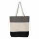 Q-Tees Q125900 11L Tri-Color Tote