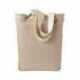 Authentic Pigment 1906 Direct-Dyed Raw-Edge Tote