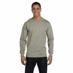 Hanes 5186 Adult Long-Sleeve Beefy-T