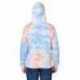 J America 8861JA Adult Tie-Dye Pullover Hooded Sweatshirt