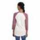 Jerzees 560RR Unisex Three-Quarter Sleeve Raglan T-Shirt