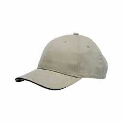 Bayside BA3617 Cotton Sandwich Cap