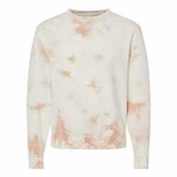 Independent Trading Co. PRM3500TD Midweight Tie-Dyed Crewneck Sweatshirt