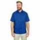 Harriton M586T Men's Tall Flash IL Colorblock Short Sleeve Shirt