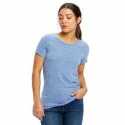 US Blanks US222 Ladies Short-Sleeve Triblend Crew