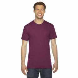 American Apparel TR401US Unisex Triblend USA Made Short-Sleeve Track T-Shirt