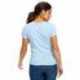 US Blanks US222 Ladies Short-Sleeve Triblend Crew