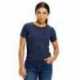 US Blanks US222 Ladies Short-Sleeve Triblend Crew