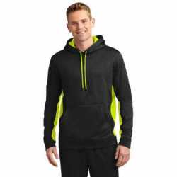 Sport-Tek ST235 Sport-Wick Fleece Colorblock Hooded Pullover