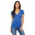 Bella + Canvas B6035 Ladies Jersey Short-Sleeve Deep V-Neck T-Shirt