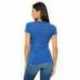 Bella + Canvas B6035 Ladies Jersey Short-Sleeve Deep V-Neck T-Shirt