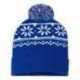 CAP AMERICA RKF12 USA-Made Snowflake Beanie